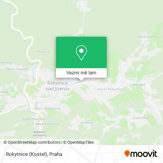 Rokytnice (Kostel) mapa