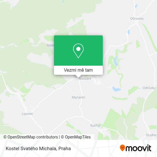 Kostel Svatého Michala mapa