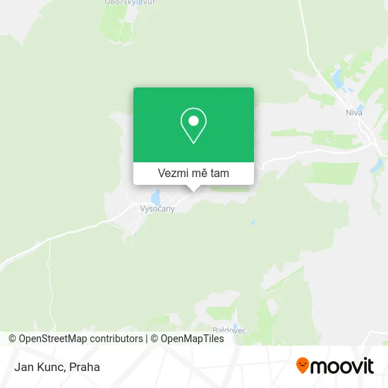 Jan Kunc mapa