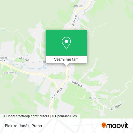 Elektro Janák mapa