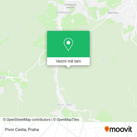 Pivní Cesta mapa