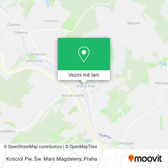Kościół Pw. Św. Marii Magdaleny mapa