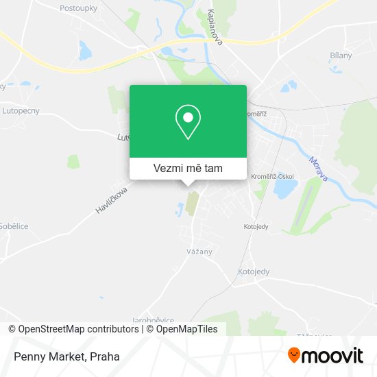 Penny Market mapa