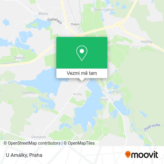 U Amálky mapa