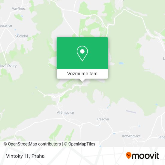 Vintoky Ⅱ mapa