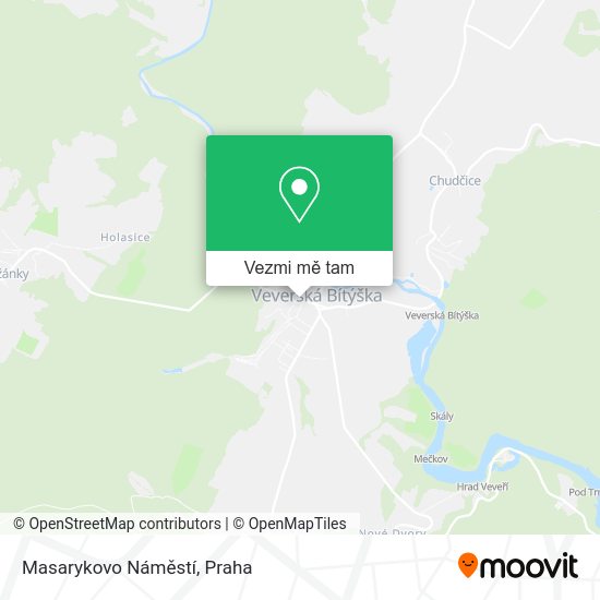 Masarykovo Náměstí mapa