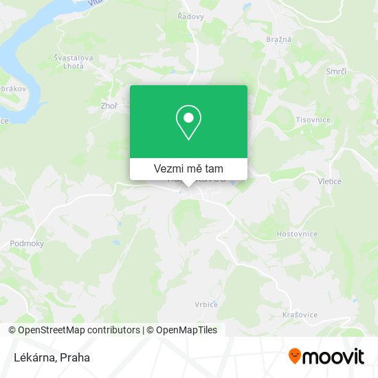 Lékárna mapa