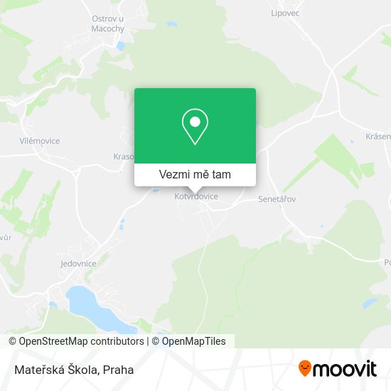 Mateřská Škola mapa