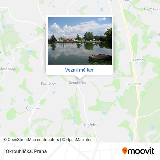 Okrouhlička mapa