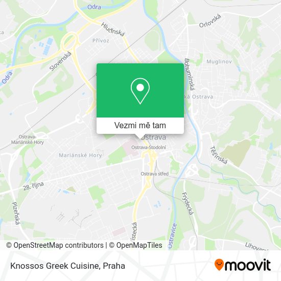 Knossos Greek Cuisine mapa