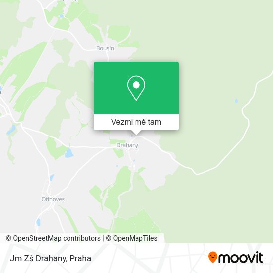 Jm Zš Drahany mapa