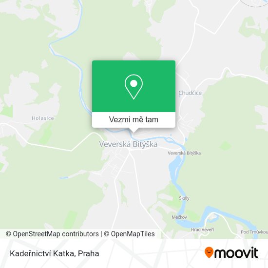 Kadeřnictví Katka mapa