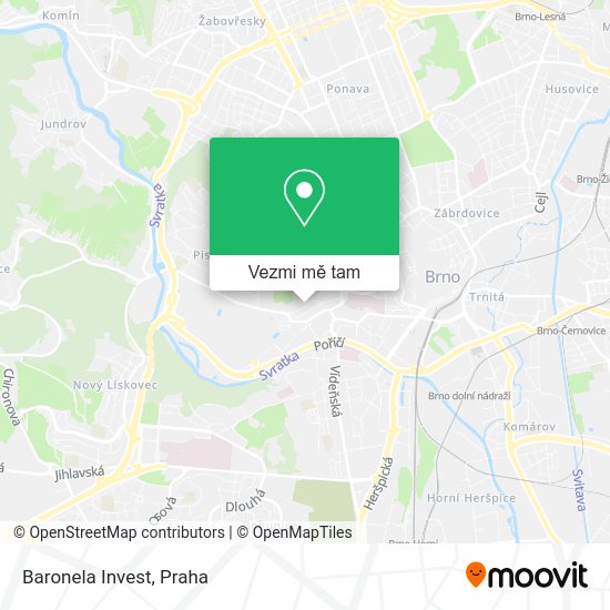 Baronela Invest mapa