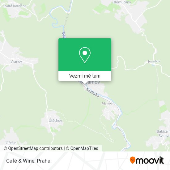 Café & Wine mapa