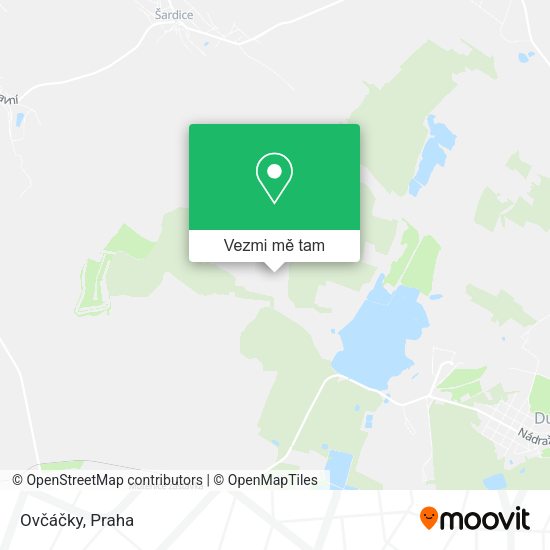 Ovčáčky mapa