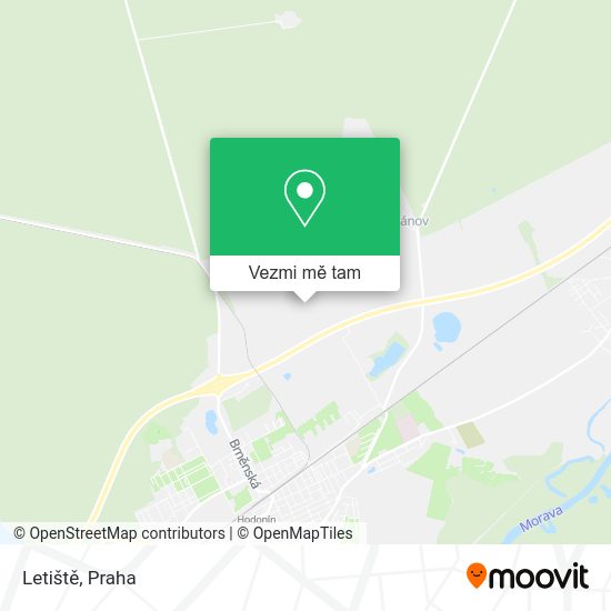 Letiště mapa