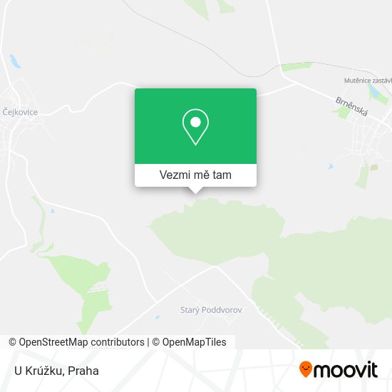 U Krúžku mapa