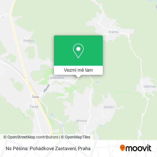 Ns Pěšina: Pohádkové Zastavení mapa