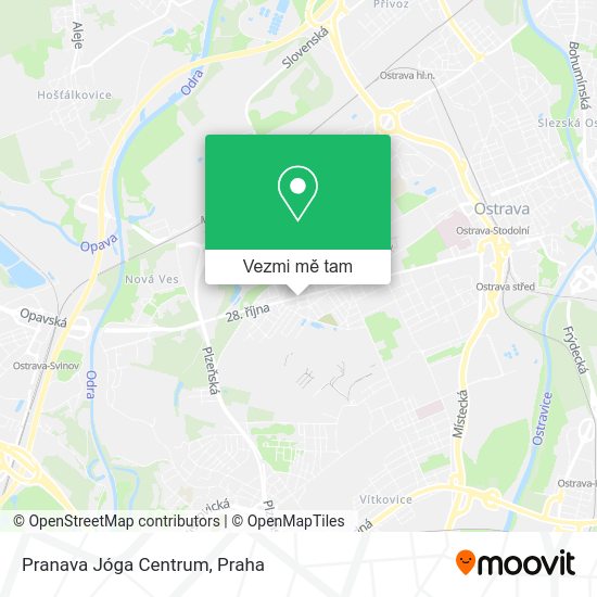 Pranava Jóga Centrum mapa