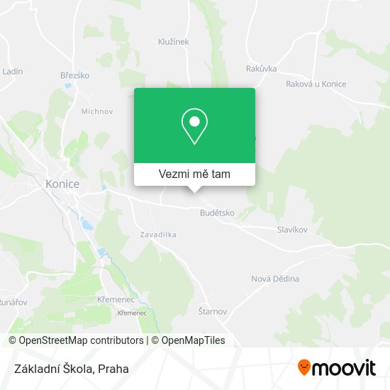 Základní Škola mapa