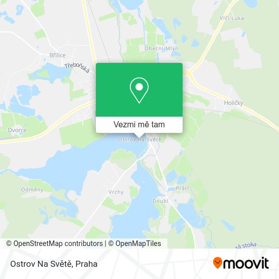 Ostrov Na Světě mapa