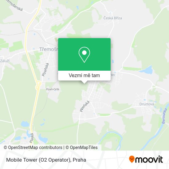 Mobile Tower (O2 Operator) mapa
