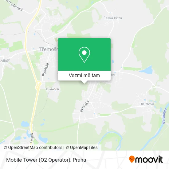 Mobile Tower (O2 Operator) mapa
