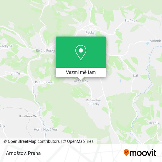 Arnoštov mapa