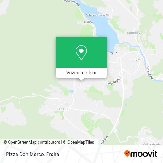 Pizza Don Marco mapa