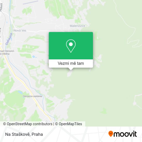 Na Staškově mapa