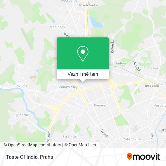 Taste Of India mapa