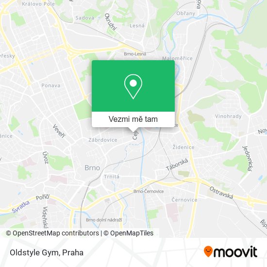 Oldstyle Gym mapa