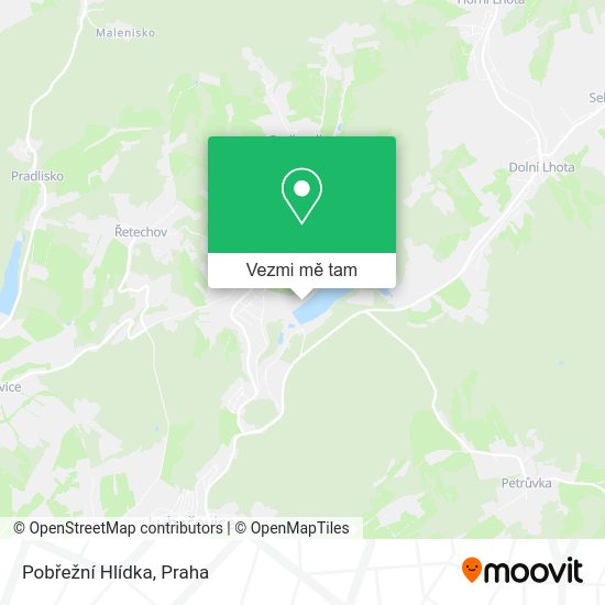 Pobřežní Hlídka mapa