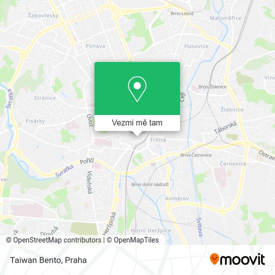 Taiwan Bento mapa