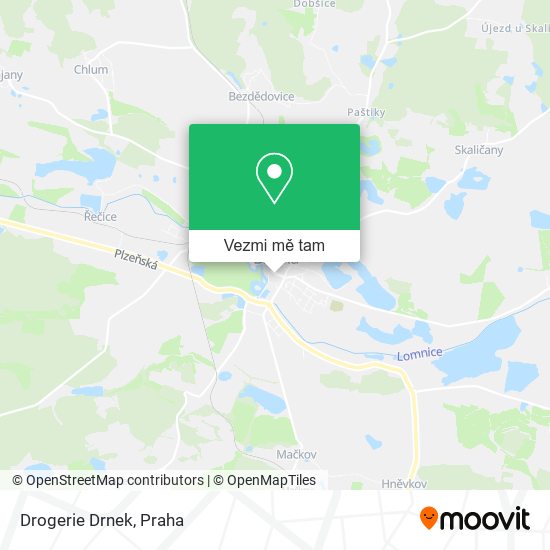 Drogerie Drnek mapa
