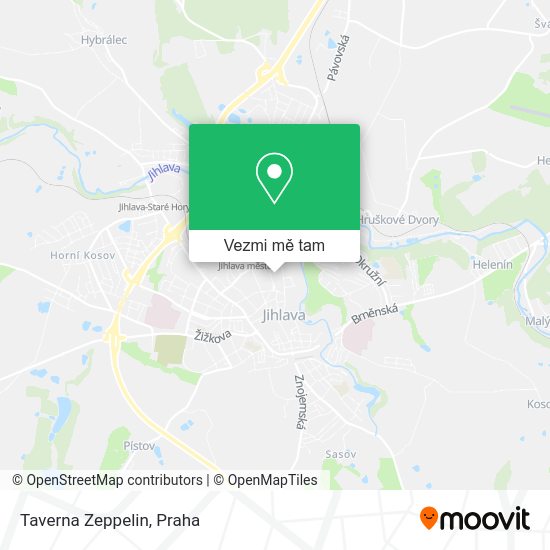 Taverna Zeppelin mapa