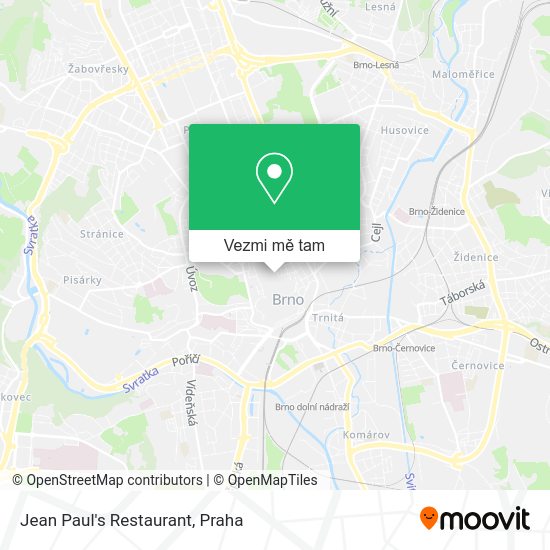 Jean Paul's Restaurant mapa