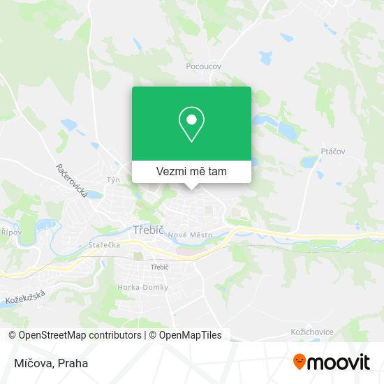 Míčova mapa