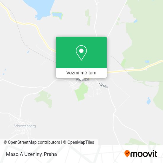 Maso A Uzeniny mapa