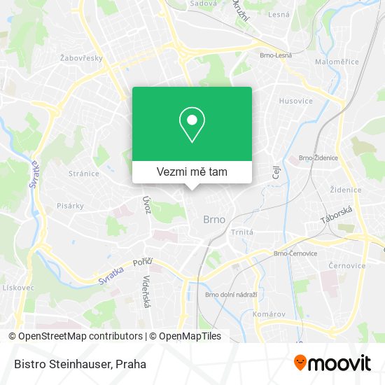 Bistro Steinhauser mapa