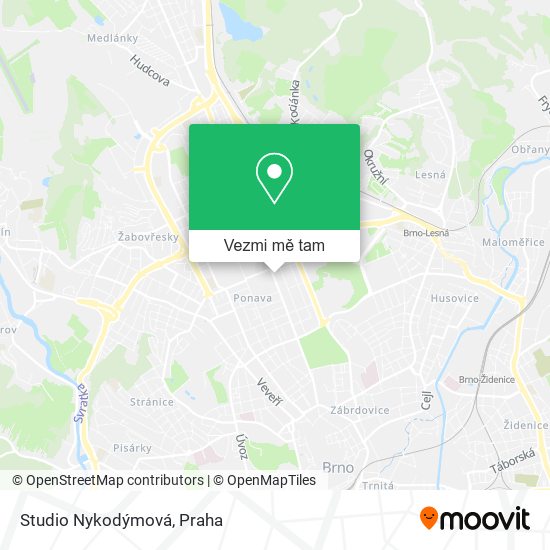 Studio Nykodýmová mapa