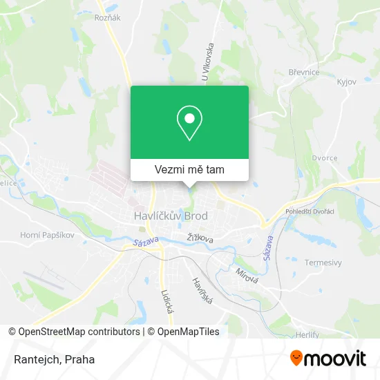 Rantejch mapa