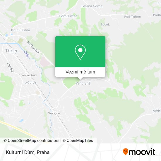 Kulturní Dům mapa