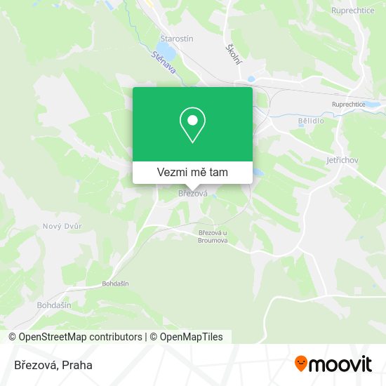 Březová mapa