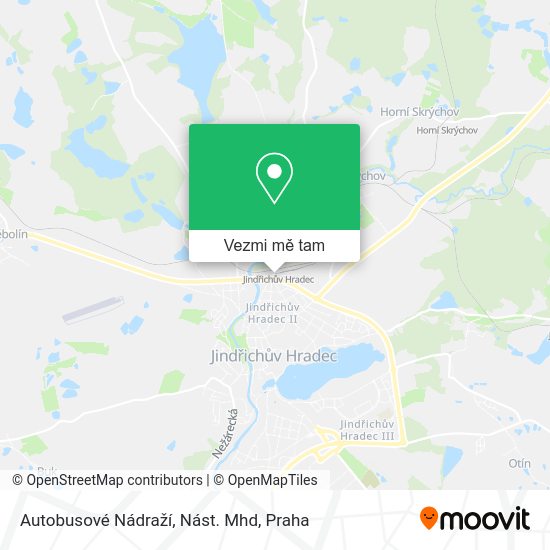 Autobusové Nádraží, Nást. Mhd mapa