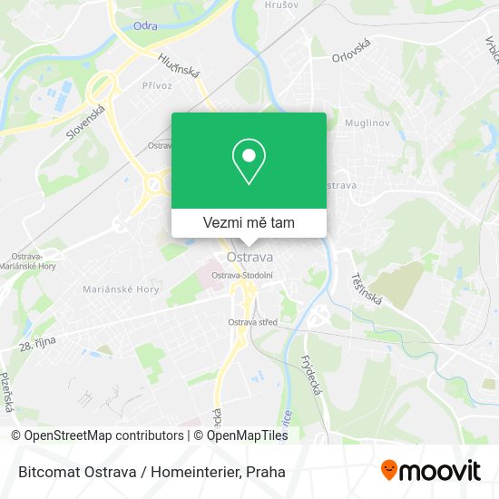 Bitcomat Ostrava / Homeinterier mapa