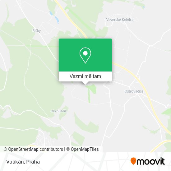 Vatikán mapa