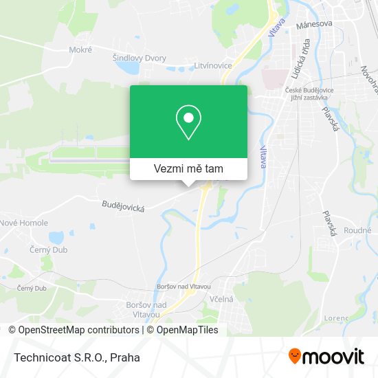Technicoat S.R.O. mapa