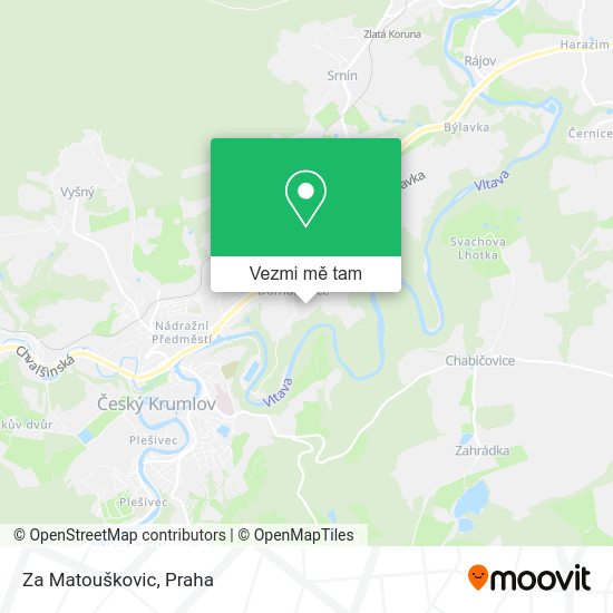 Za Matouškovic mapa