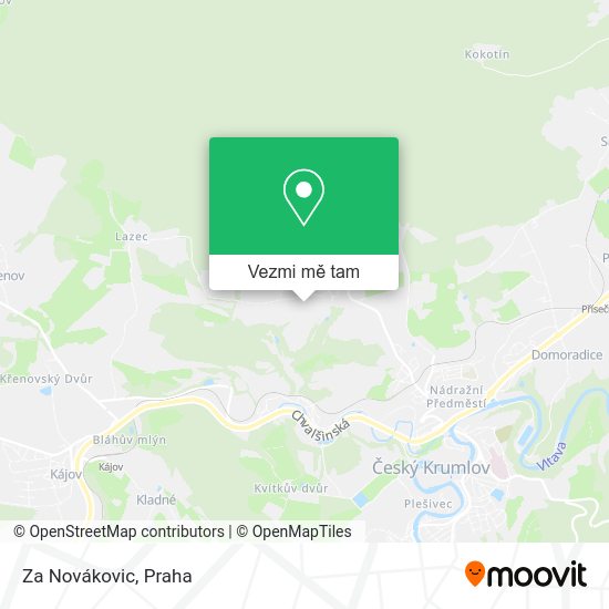 Za Novákovic mapa